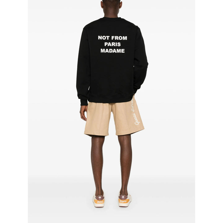 DrôLe De Monsieur Sweatshirts - Black | ca148df208de7e663af872bf59de65d89a6c4f44