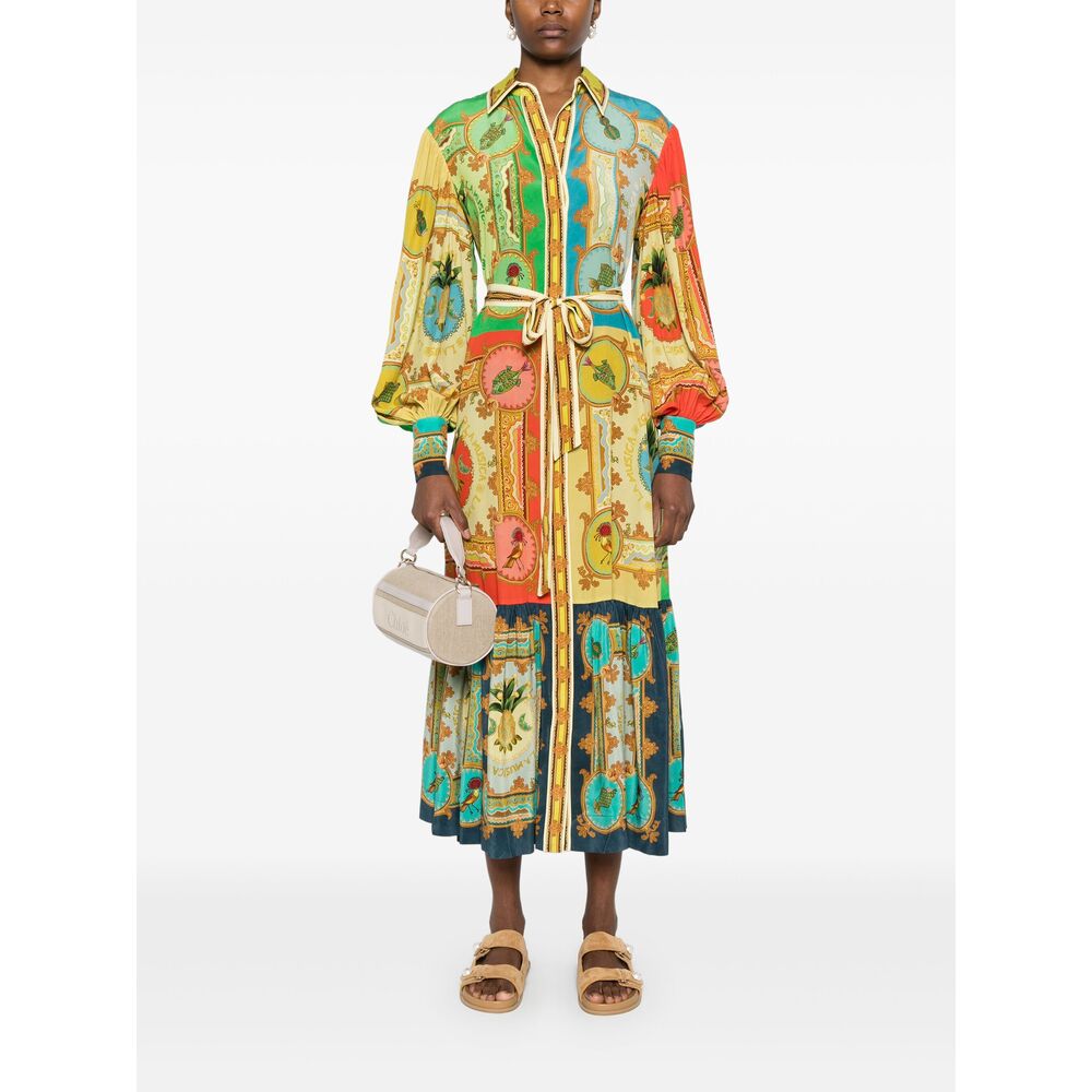 Alemais Dresses - Green, Yellow | f8bcc708c60cc990af21e85d797fd32dd0e2a975