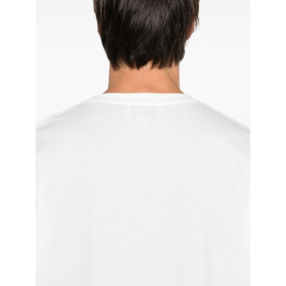 Studio Nicholson T Shirts - White | 7f41742a91c98c6507bfc79d86fc03e4ac3c76f7