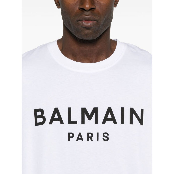 Balmain T Shirts - White | 12e35e35c905b3f27a3383fc2ffaadfbf45be1de