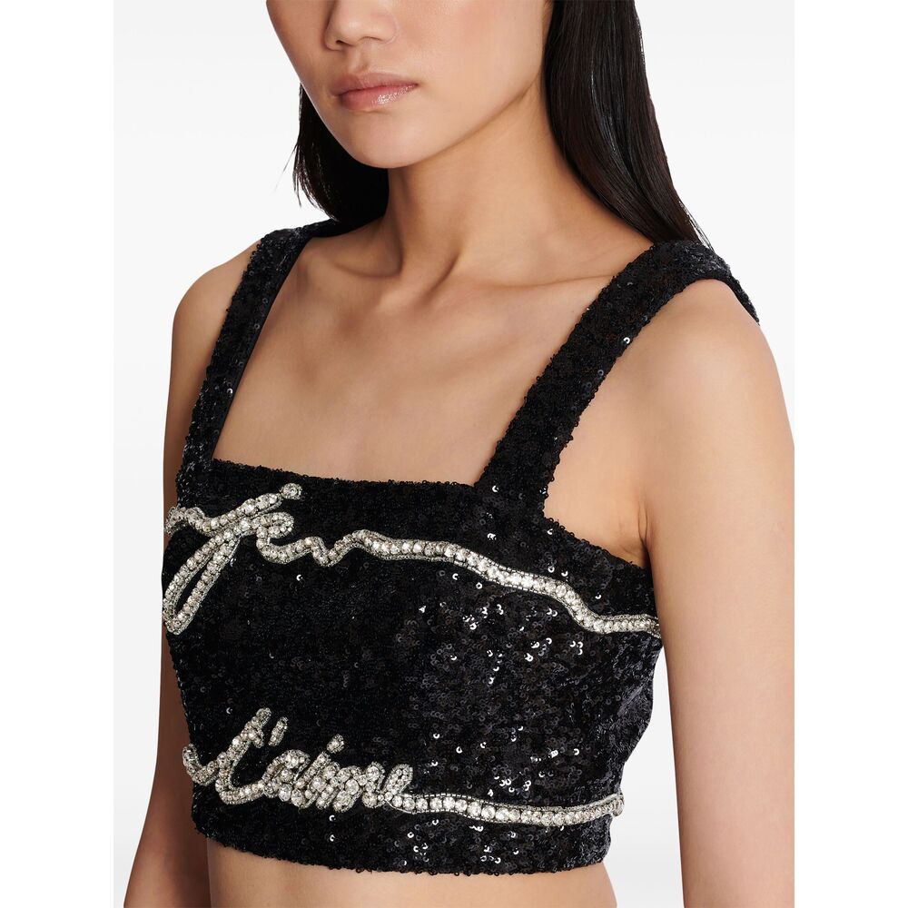 Balmain Tops - Black | 96b7b2ba5df87729268bc71b0ec048db5d3fcd82