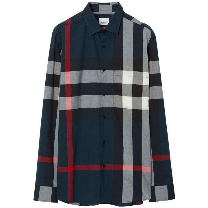 Burberry Shirts - Blue, Red | ceb5639283725f3ff25247a4574f25908fe56261