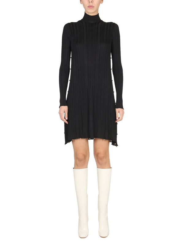 Plisse Dress