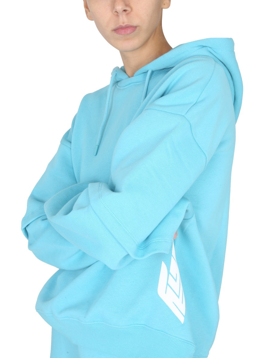 Rotate Birger Christensen Sweatshirts - Light Blue | Wanan Luxury