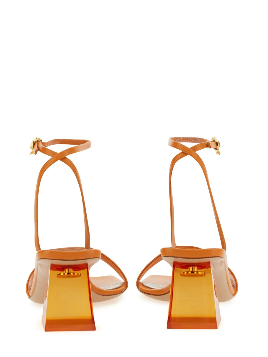 Gianvito Rossi Sandals - Orange | 067edd427686d80434497f6d09cb1da8eb4aa7a7