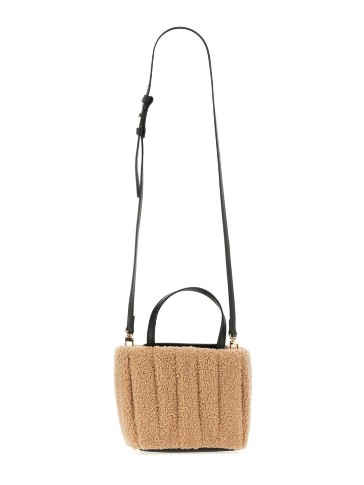 Themoirè Shoulder Bags - Beige | Wanan Luxury