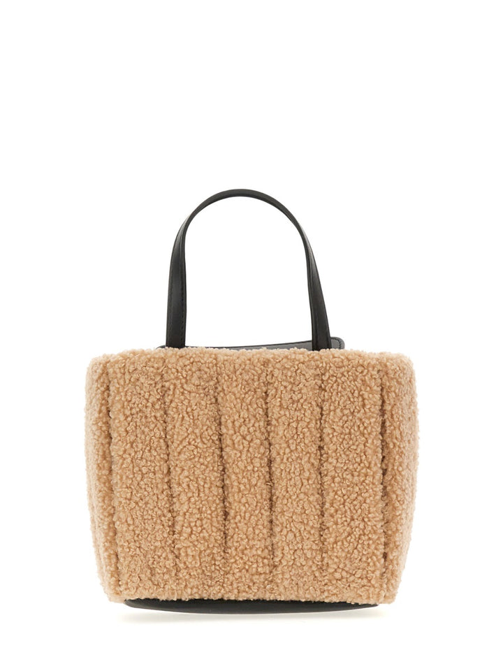 Themoirè Shoulder Bags - Beige | Wanan Luxury