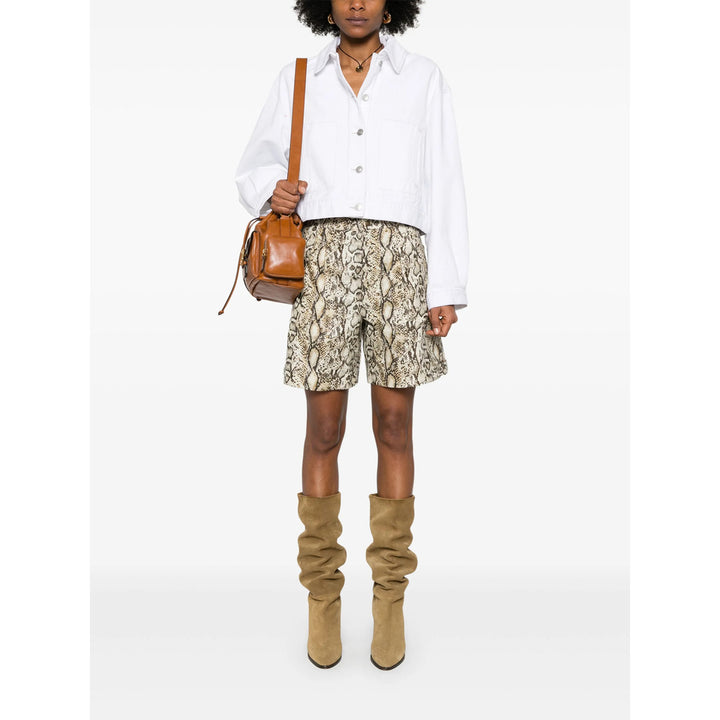 Isabel Marant Shorts - Neutral | 034f8206ce77f9c8afb2baf419f2244e559d2781