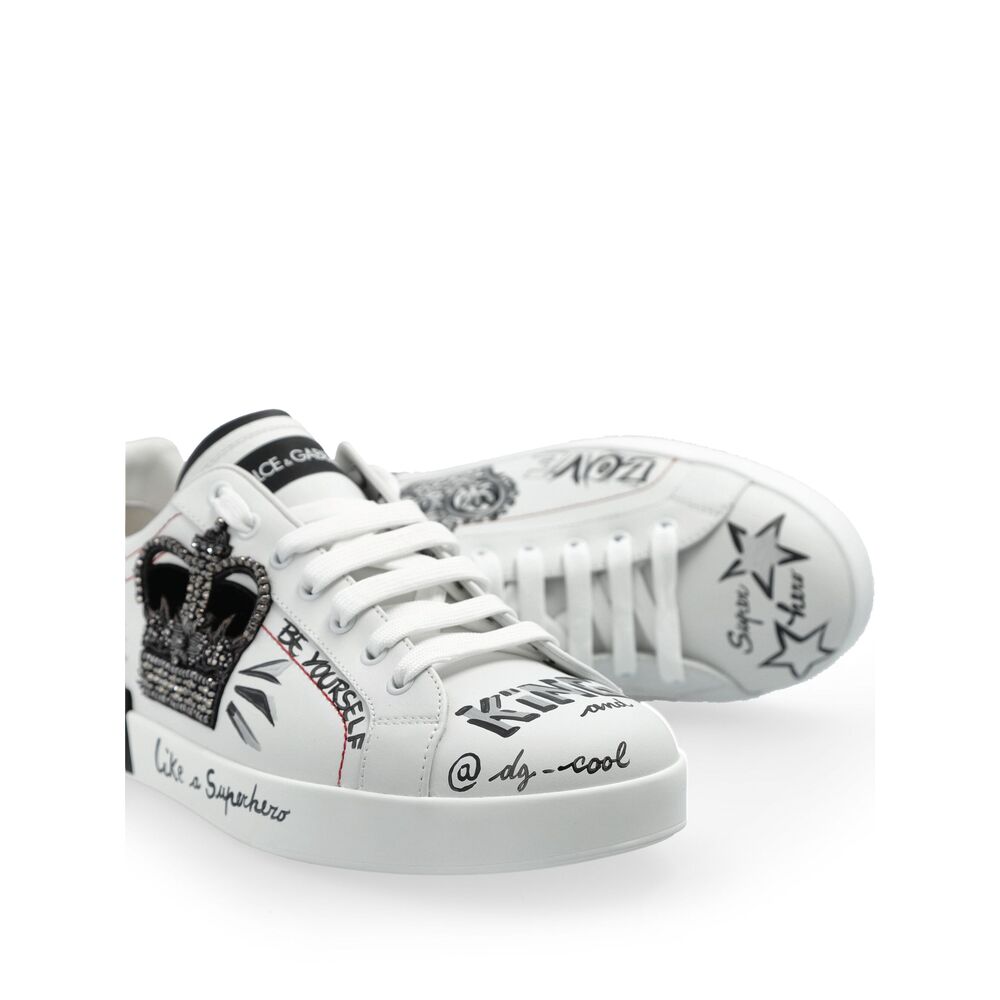Dolce & Gabbana Sneakers - White, Black | 2d27a48465b1fc653c7d8823214e748620deb8b0