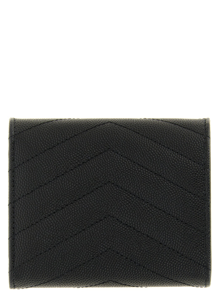 Saint Laurent Cassandre Wallets and Card Holders - Black | 1180ebce72ce30ab36aad84ad44f2f4b9c2f528a