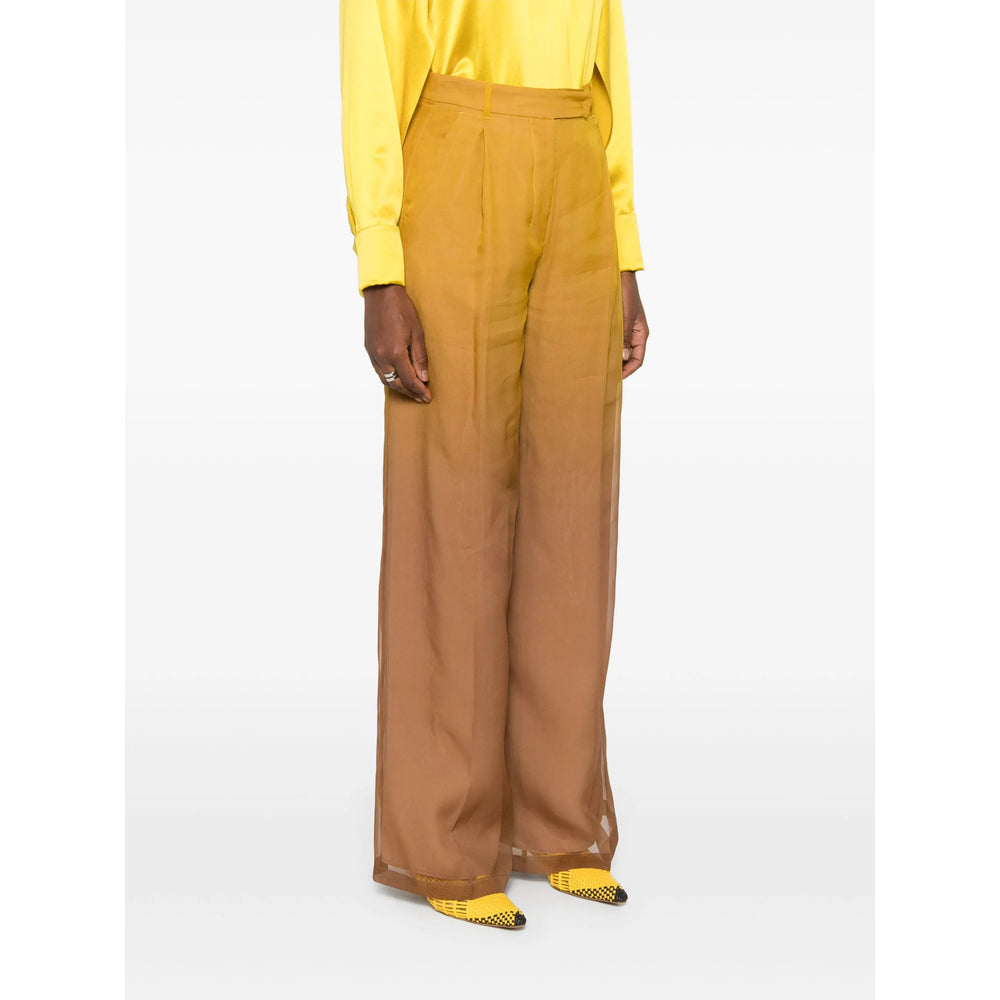 Max Mara Pianoforte Pants - Yellow | deb23797414324bb72ec4332c01b0eb5a7b338fb