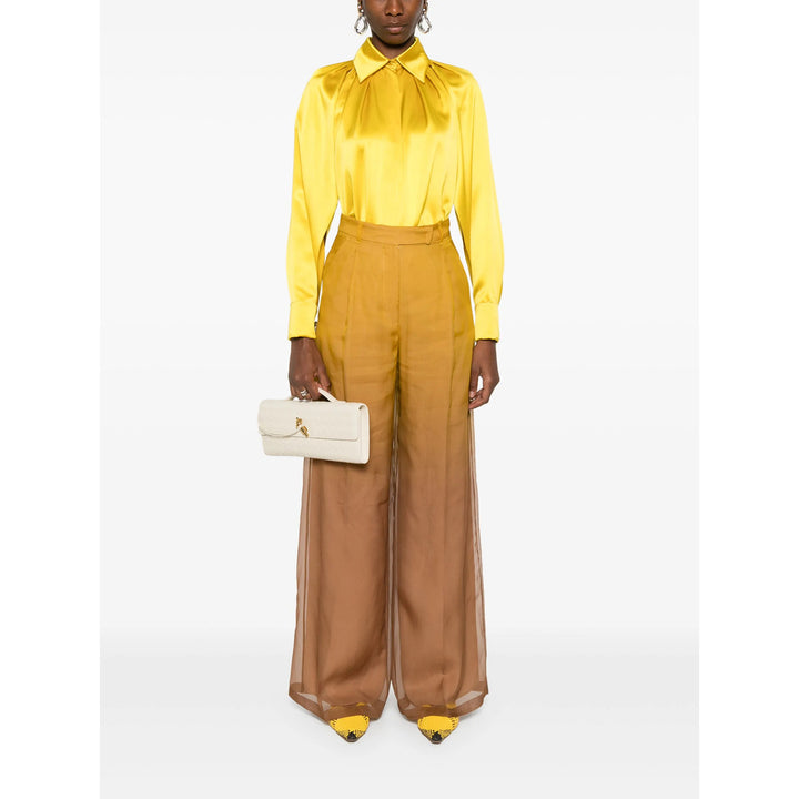 Max Mara Pianoforte Pants - Yellow | 1e7607ec5f5a730b4a5455cf4d475f14ebf51c53