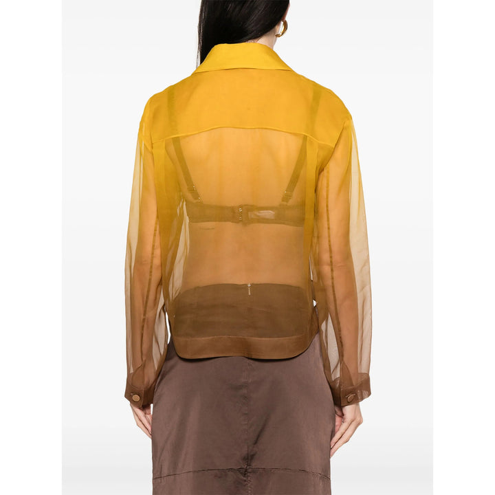 Max Mara Pianoforte Shirts - Yellow | af873281a08f4fa94abfdeb71cefd4a9817f218e