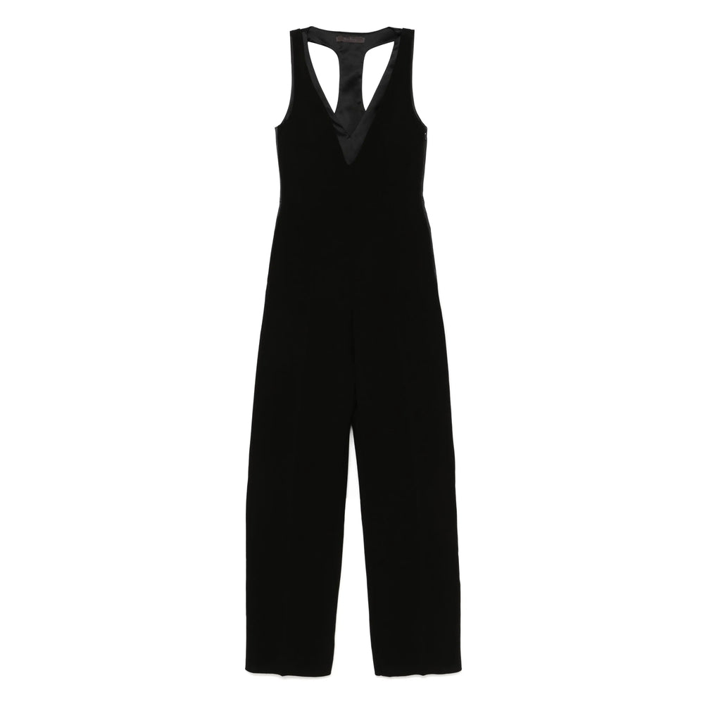 Max Mara Pianoforte Jumpsuits - Black | 5c7b09fa2322bbde45378623f6bb1911626c700b