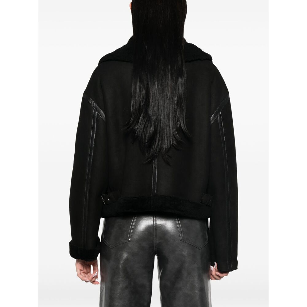 Salvatore Santoro Leather Outerwears - Black | 9b0ce19d14ebe9aaac4a3dc44e73a4572ad3a31a