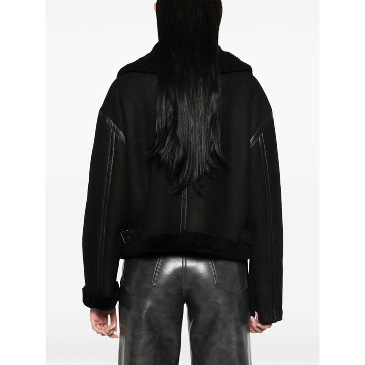 Salvatore Santoro Leather Outerwears - Black | 9b0ce19d14ebe9aaac4a3dc44e73a4572ad3a31a