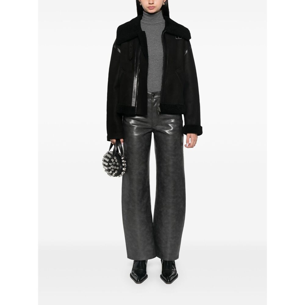 Salvatore Santoro Leather Outerwears - Black | 86f9faa25ebbf9fef9c976f6c08325857eed38ac