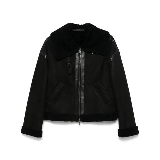 Leather Outerwears Black