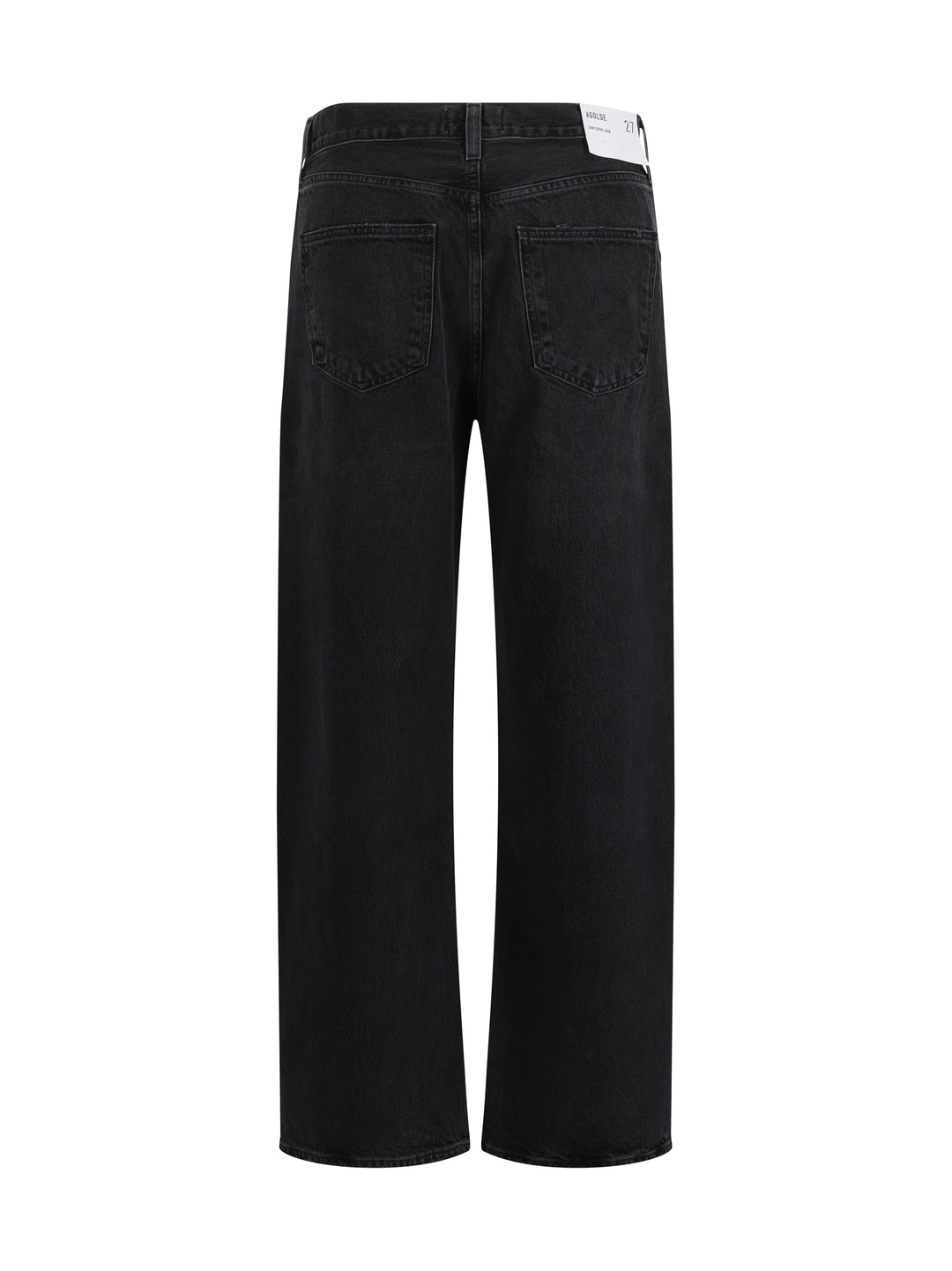 LOW CURVE JEAN IN BLACK TAR