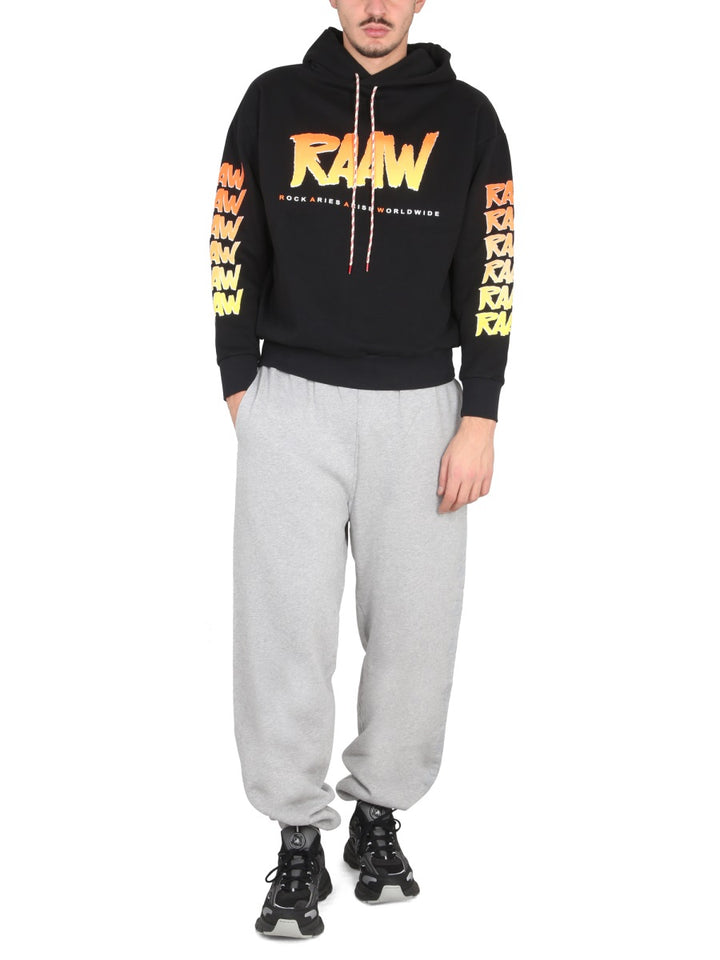 Aries Sweatshirts - Black | Wanan Luxury