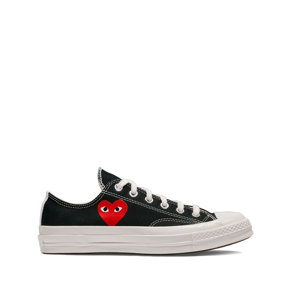 Converse X Comme Des GarÇOns Play Sneakers - Black | fe609658a96f94e86ebff3336fa7ce24a357b64c