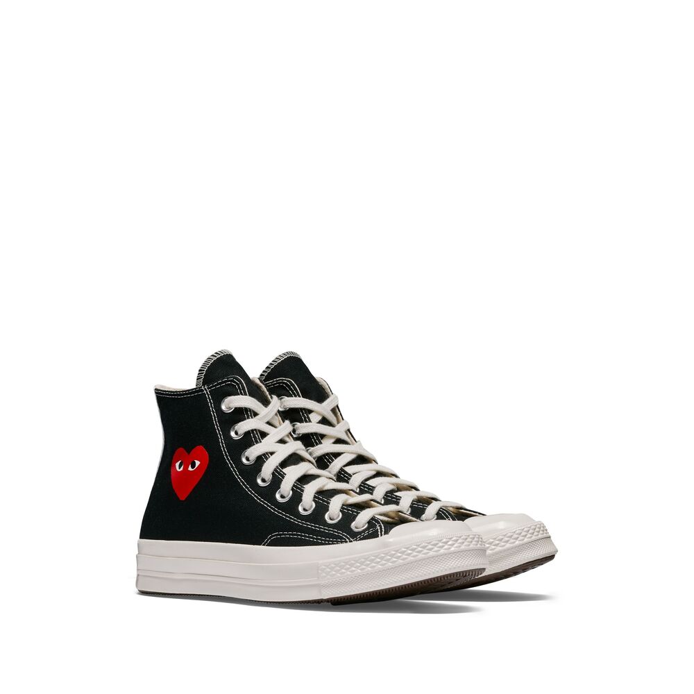 Converse X Comme Des GarÇOns Play Sneakers - Black | d98a4b3270ed950d7dbb027991528718fda05f89