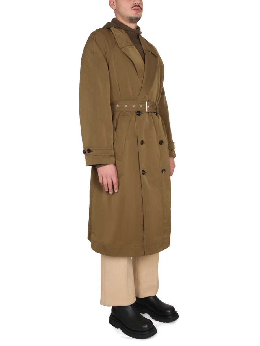 Bottega Veneta Trenches - Military Green | 553c921138cc938722bc9500c54e23d1225350a4
