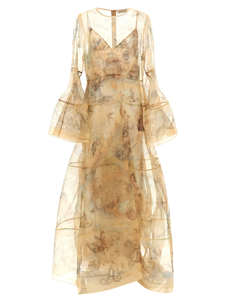 Zimmermann Rebellion Dresses - Beige | 650e08c8856224271b699f364c83469fd3727411
