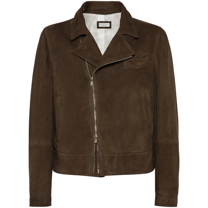 Brunello Cucinelli Leather Outerwears - Brown | 90f5d2dc45aa6aae04a74c39a3065ed918862d5b