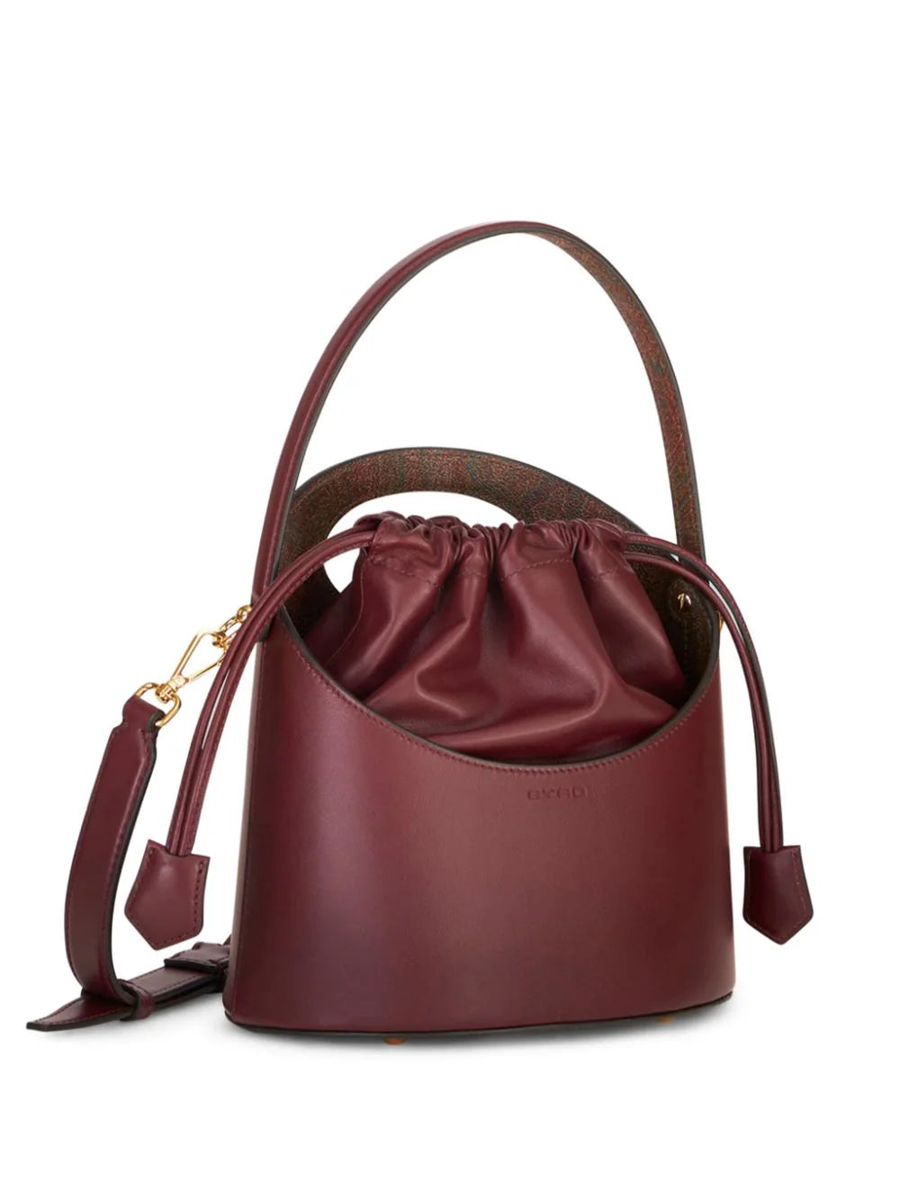 Saturn bucket bag