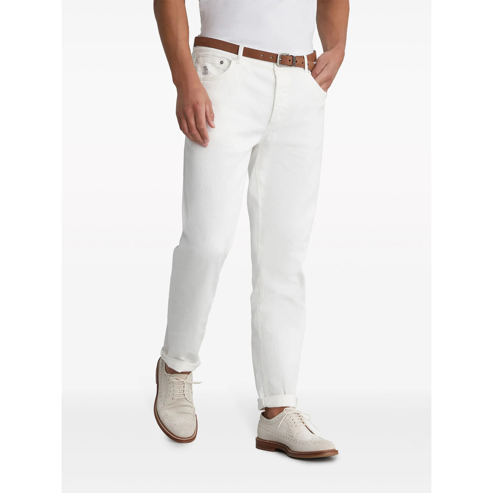 Brunello Cucinelli Denim - White | e87bd41c9a6f99ad4f1cf667733bffa01367cfe3