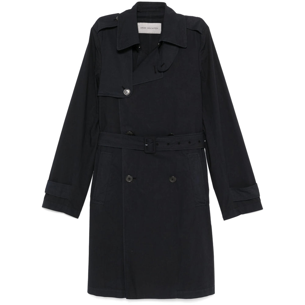 Dries Van Noten Coats - Blue | 62b2c58f8cdb0730d379449516b6780df836f572