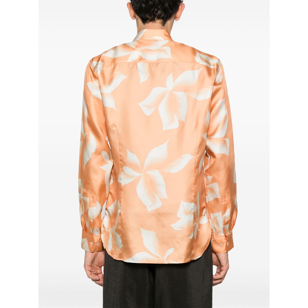 Dries Van Noten Shirts - Orange, Neutral | 9ec925c0d8b8057576472a4c79dce314d6f13546