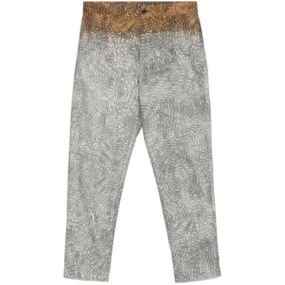 Dries Van Noten Pants - Gray, Brown | 8a21baabcab60b063b3fb64c1c54f19ec3844210