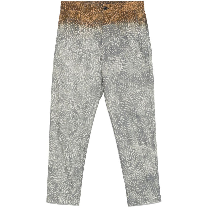Dries Van Noten Pants - Gray, Brown | 8a21baabcab60b063b3fb64c1c54f19ec3844210