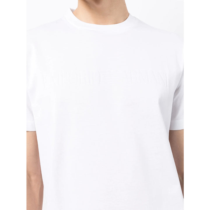 Emporio Armani T Shirts - White | 79b46b75af12a8ee982976a70179b558239d5d39