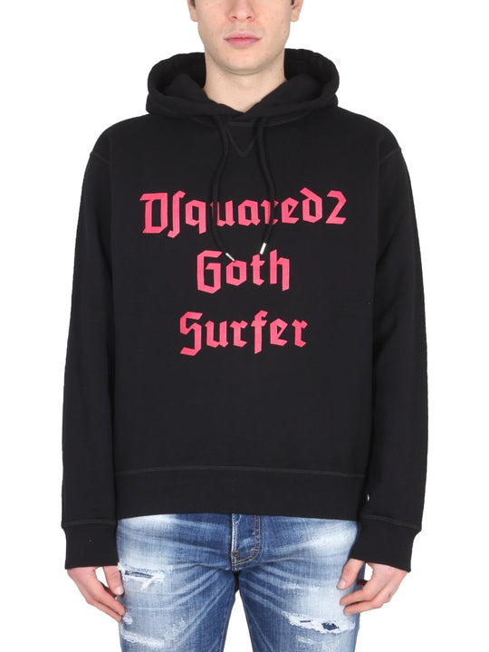 Sweatshirt With Logo Print