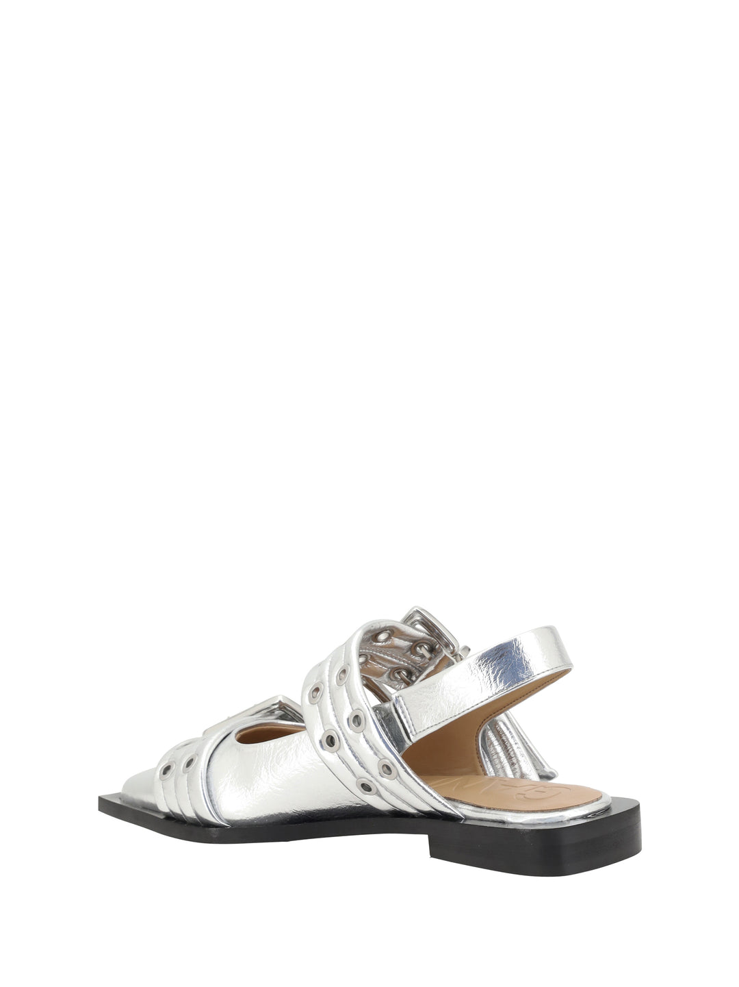 Ballerine Buckle Metallic