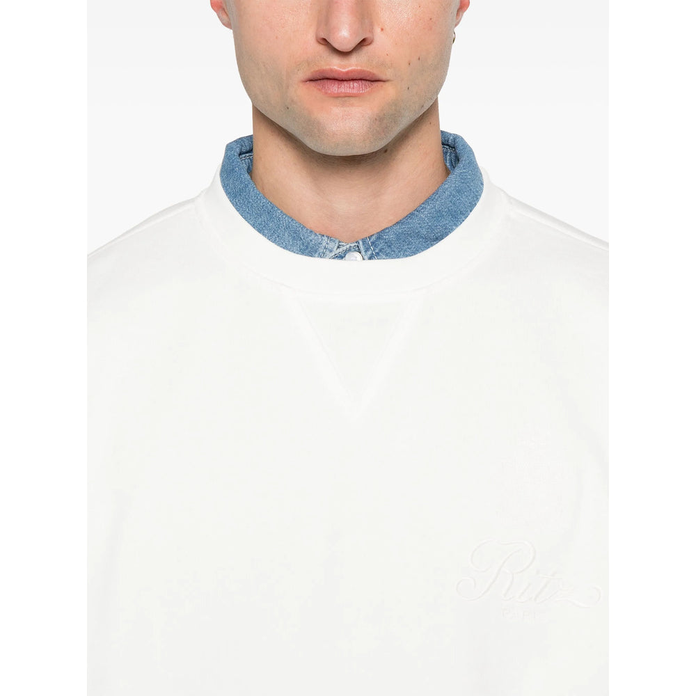 Frame X Ritz Paris Sweatshirts - White | cb173bf8cdb680f85e6afd8a0bfc1cd7ff497f5f