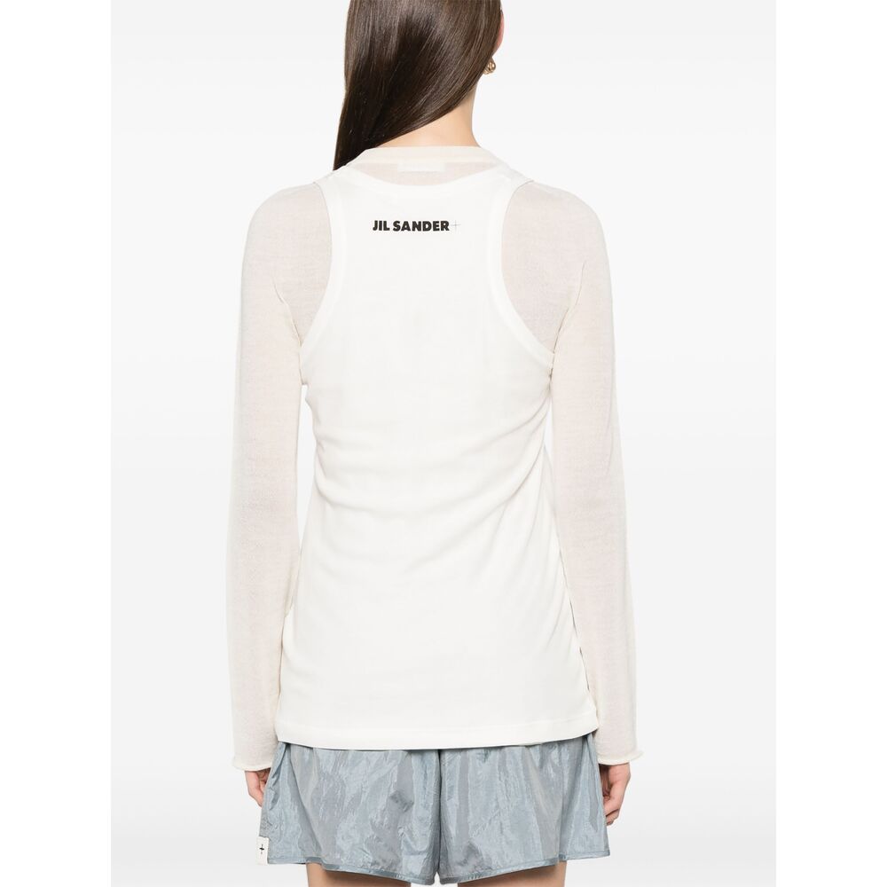 Jil Sander Sweaters - White | 4e8bae186cd14b8ed10288fcc0bc98ac1f2c7b8b