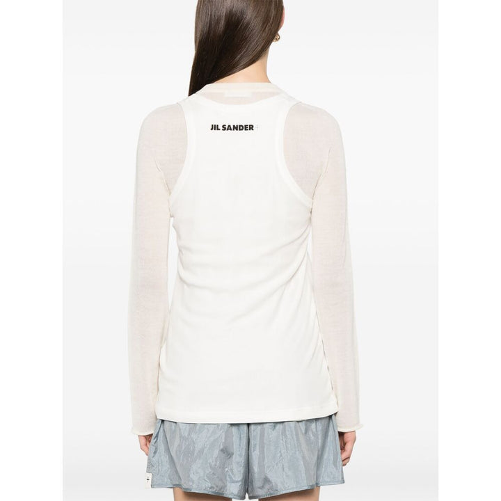 Jil Sander Sweaters - White | 4e8bae186cd14b8ed10288fcc0bc98ac1f2c7b8b
