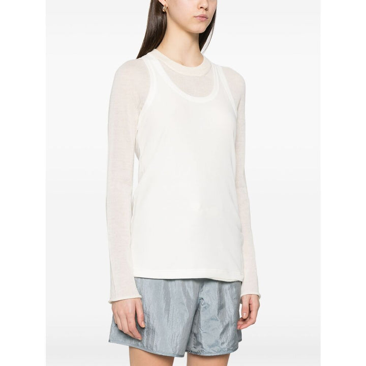 Jil Sander Sweaters - White | 33a1bff7509d745119b9f928ebc3cad3ee01d573