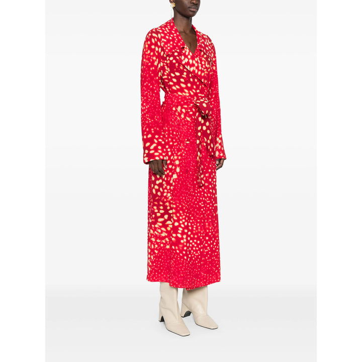 Dries Van Noten Coats - Red, Neutral | f0e88360f87c68627a3444568dc7c365020c7a6c