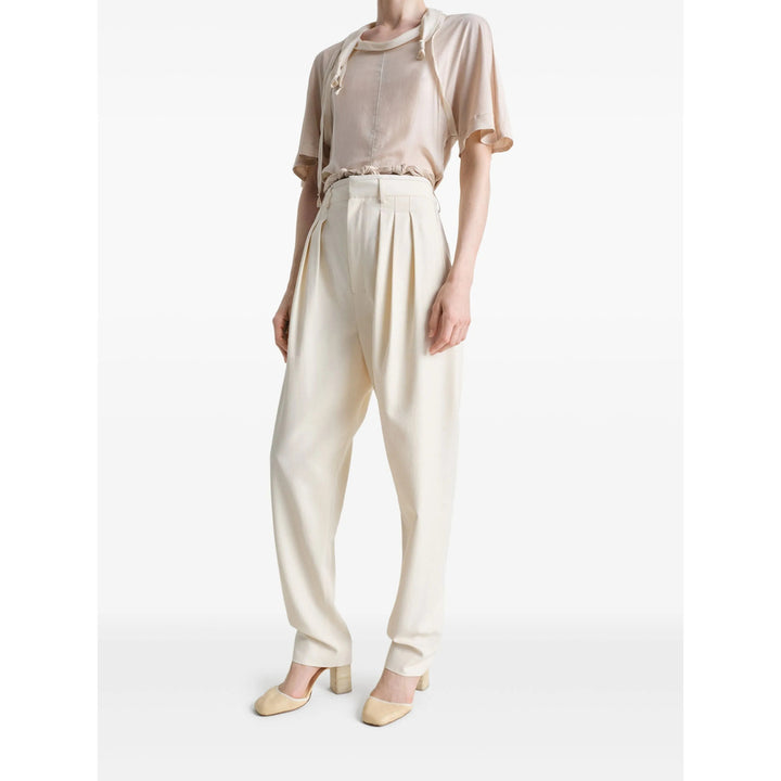Lemaire Pants - White | 013220ac968f77cf02343a1bfcc6d40ce78e3e74