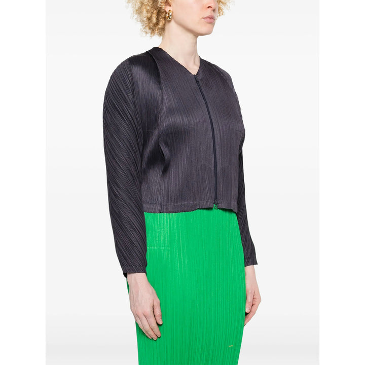 Pleats Please Issey Miyake Outerwears - Blue | 11cfe3cdf230b1a3f599f8a7de789cb09010d5d0