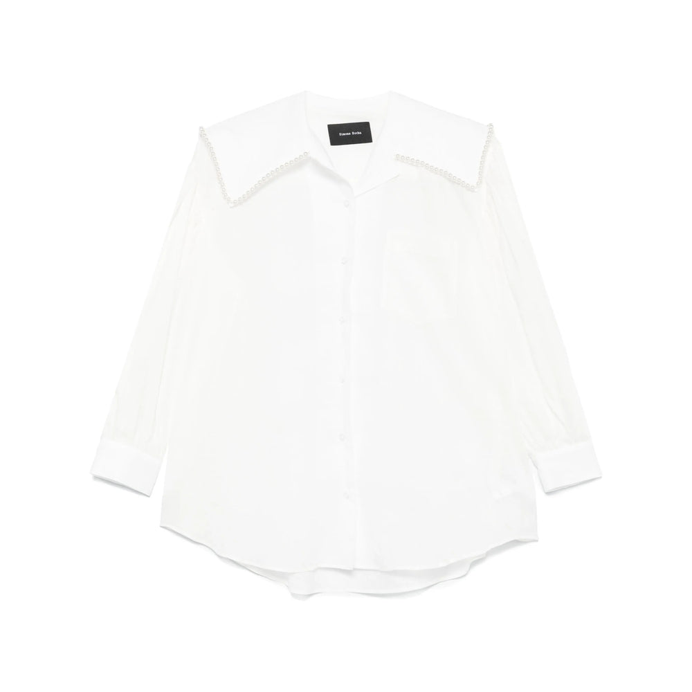 Simone Rocha Shirts - White | e7ccbdd2ffafb6d3d61954f409a36c27782946f9