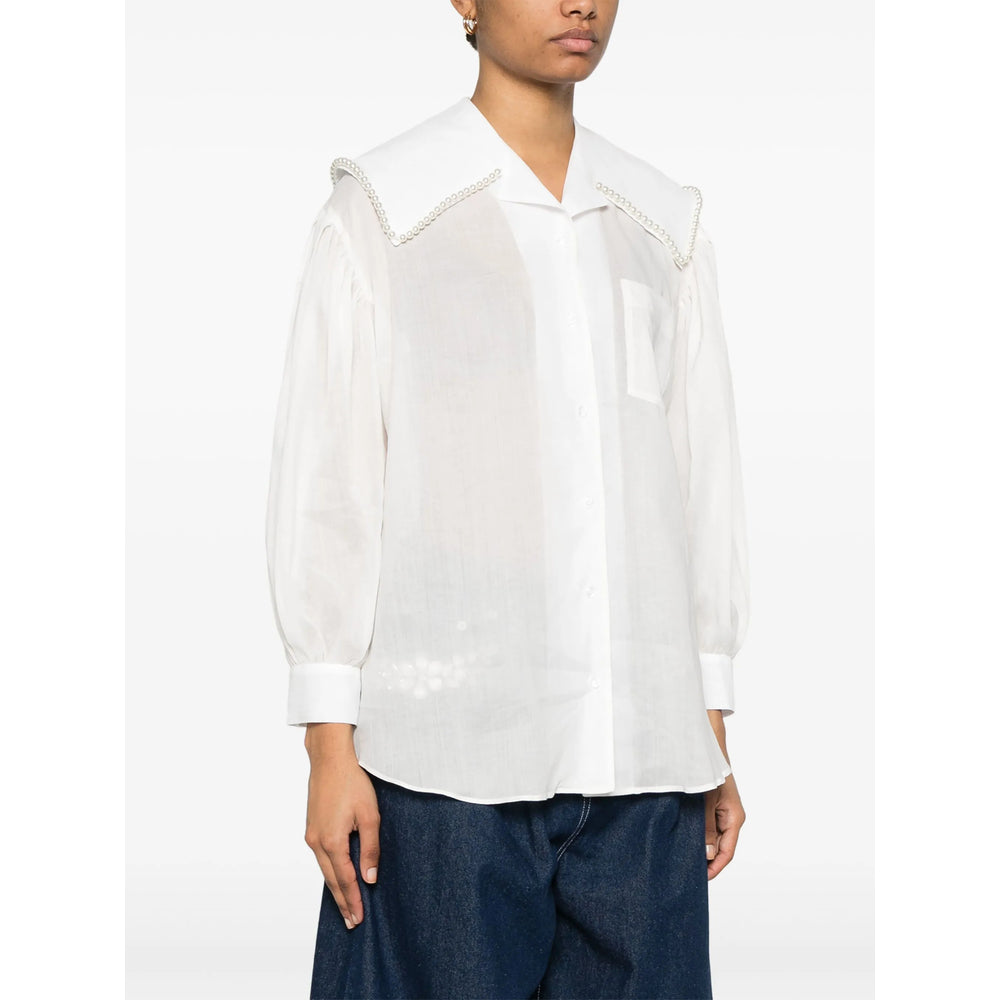 Simone Rocha Shirts - White | a57957af9f6c4e10dbb3bca3f8a3d05523d84dee
