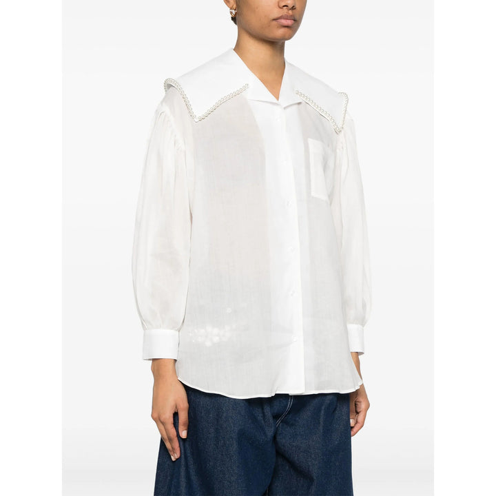 Simone Rocha Shirts - White | a57957af9f6c4e10dbb3bca3f8a3d05523d84dee