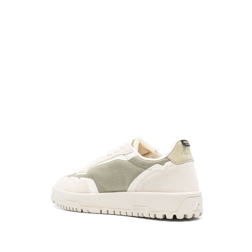 Autry Sneakers - Neutral, Green | 749108643e1896cfcc63adfcf98394b7d122659c
