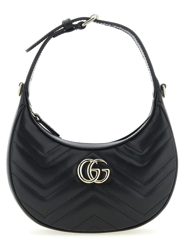 Gg Marmont Shoulder Bags Black